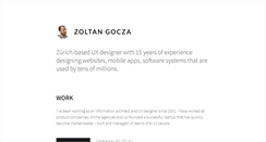Desktop Screenshot of gocza.com